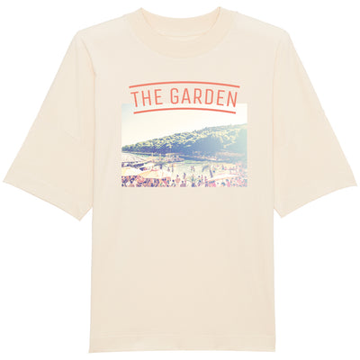 The Garden Beach Unisex Heavy Drop Shoulder T-Shirt-The Garden Croatia